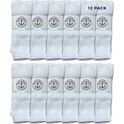 Yacht & Smith 30 Inch Wholesale Mens Long Tube Socks, Cotton Sport Tube Socks Size 10-13