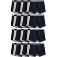 thumbnail image 1 of Yacht & Smith 36 Pack of Mens Boxer Briefs Underwear Bulk, 100% Cotton, Soft, Comfortable, Assorted Colorful Brief, 1 of 7