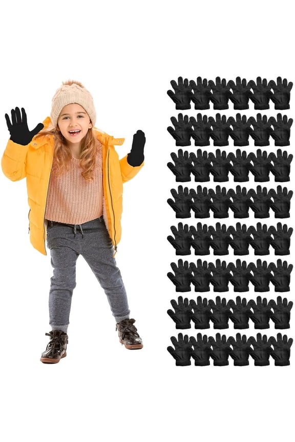 48 Pack Wholesale Winter Gloves Unisex in Bulk Pack