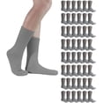 thumbnail image 1 of Yacht & Smith 48 Pairs Womens Wholesale Bulk Sports Crew, Athletic Case Pack Socks, by SOCKS'NBULK, Womens 9-11 (Shoe size 5-10), 1 of 7