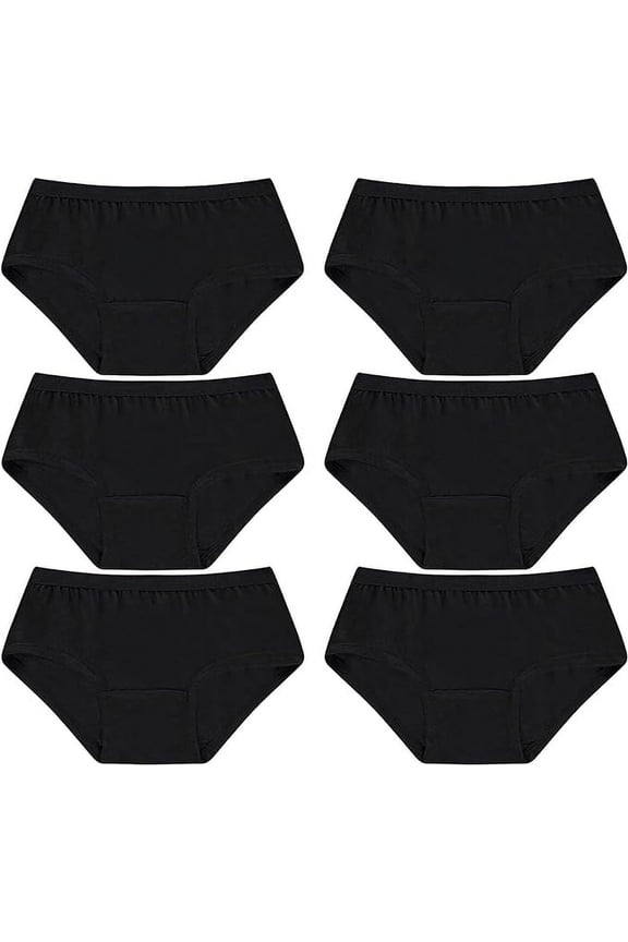 Womens Panties 95% Cotton Soft Underwear, Soft Panty Briefs in Bulk