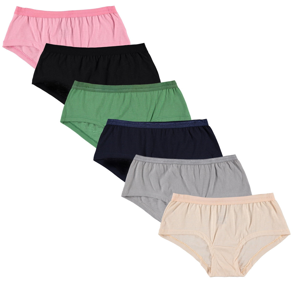 Women Panties Cotton Underwear Plus Size Brief, Size 3XL (10065) 