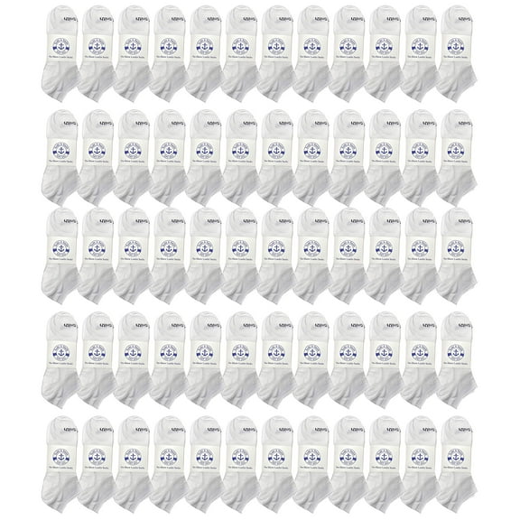 Yacht & Smith 60 Pair Low Cut Socks Thin Comfortable Lightweight Breathable Wholesale Bulk Sport Socks