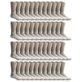 thumbnail image 1 of Yacht & Smith 60 Pairs of Kids Sports Crew Socks, Wholesale Bulk Pack Sock for Boys & Girls, by SOCKS'NBULK (4-6 Boys, White), 1 of 2