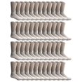 thumbnail image 1 of Yacht & Smith 60 Pairs of Kids Sports Crew Socks, Wholesale Bulk Pack Sock for Boys & Girls, by SOCKS'NBULK (6-8 Boys, White), 1 of 2