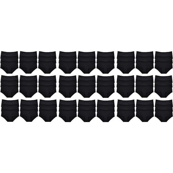Yacht & Smith 81 Packs Womens 95% Cotton Soft Underwear Panties Briefs in Bulk, Size X-Large