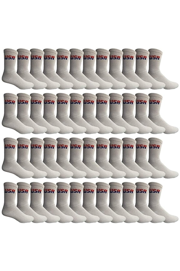 Big And Tall Mens Sport Crew Socks Wholesale Bulk (King Size) Socks, by SOCKS'NBULK