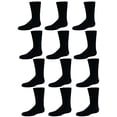 thumbnail image 1 of Yacht & Smith Children & Kids Wholesale Bulk Sports Crew, Athletic Case Pack Socks, by SOCKS'NBULK (48 Pairs Navy, Kids 6-8 (Shoe size 4-7.5)), 1 of 7
