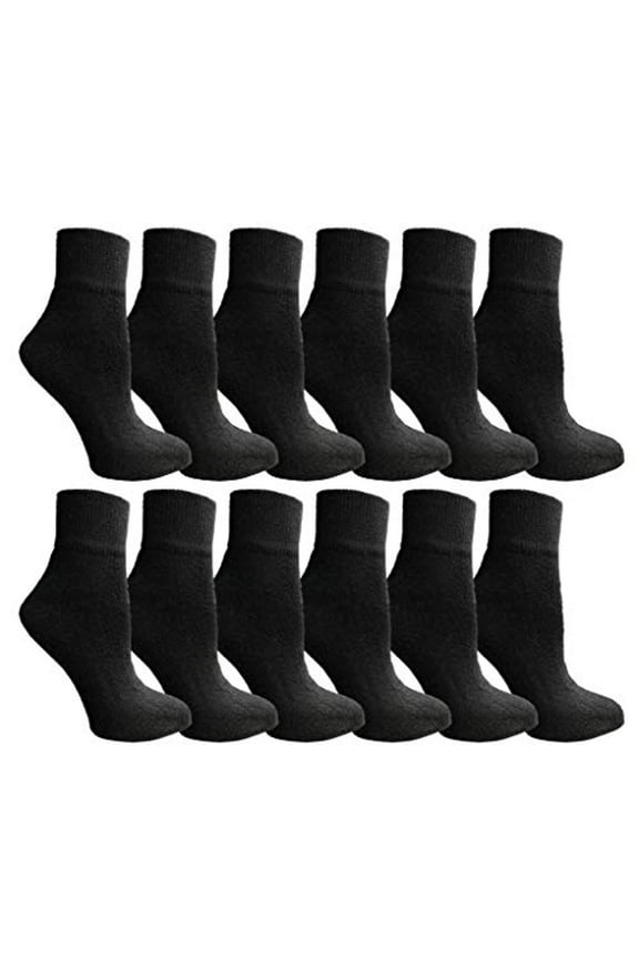 Kids Ankle Wholesale Bulk Pack Athletic Sports Socks, by SOCKS'NBULK (Kids 6-8 (Shoe size 4-7.5), 60 Pairs Assorted)