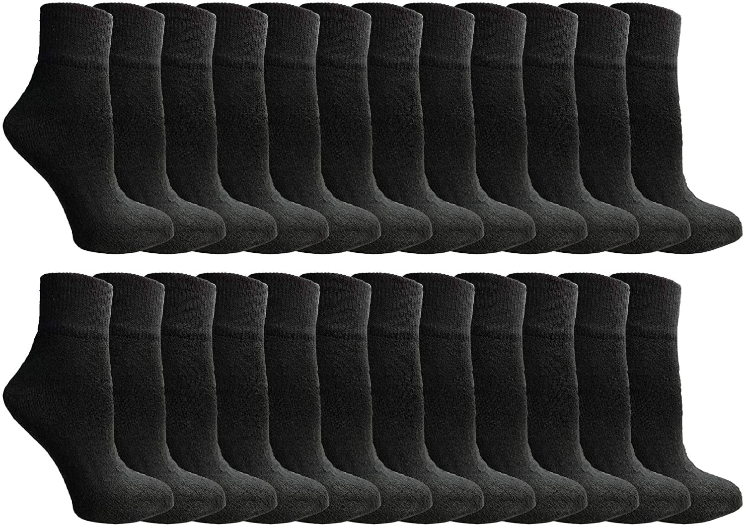 Yacht & Smith Kids Ankle Wholesale Bulk Pack Athletic Sports Socks, by SOCKS'NBULK