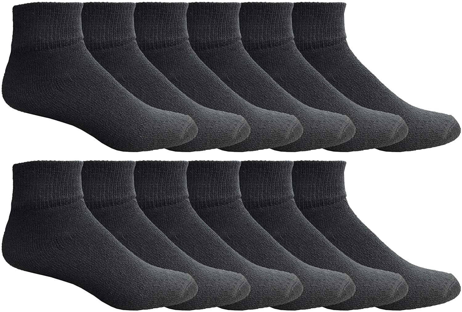 Yacht & Smith Kids Ankle Wholesale Bulk Pack Athletic Sports Socks, by SOCKS'NBULK