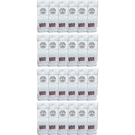 Yacht & Smith USA Pride Wholesale Cotton Socks For Men Woman Children, American Themed Socks (Kids (6-8) Tube, 24)