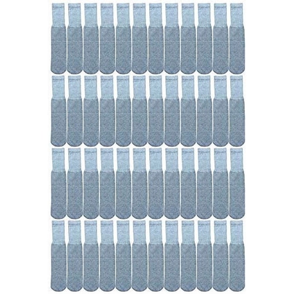 Yacht & Smith Kids & Children's Cotton Tube Socks, Wholesale Bulk Pack Referee Style, Boys Girls