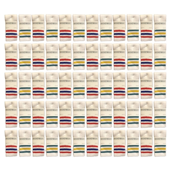 Yacht & Smith Kids & Children's Cotton Tube Socks, Wholesale Bulk Pack Referee Style, Boys Girls