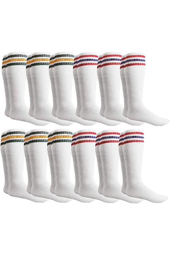 Kids Tube Cotton Tube Socks, Sports Everyday School, Bulk Sock Packs