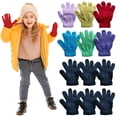 thumbnail image 1 of Yacht & Smith Kids Warm Winter Colorful Magic Stretch Gloves And Mittens For 3-8 Age, 1 of 7
