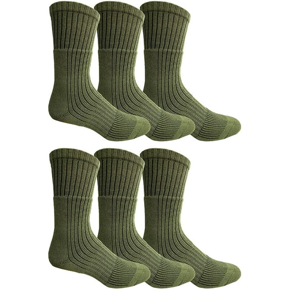 Yacht & Smith Men's Army Socks, Military Grade Socks Size 10-13
