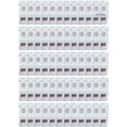 thumbnail image 1 of Yacht & Smith Men's & Women's Wholesale Bulk Cotton Tube Socks, Referee Style, by SOCKS'NBULK (240 Pairs White USA, Womens 9-11 (Shoe size 5-10)), 1 of 7