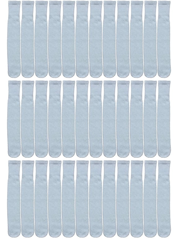 Men's & Women's Wholesale Bulk Cotton Tube Socks, Referee Style, by SOCKS'NBULK