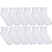 Yacht & Smith Men's and Women's Diabetic Neuropathy Edema Socks, Cotton Crew, Ankle Medical Sock