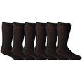 thumbnail image 1 of Yacht & Smith Mens Diabetic Neuropathy Edema Socks, Cotton Crew, Ankle Medical Sock, Size 10-13, 1 of 3