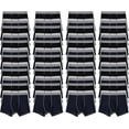 thumbnail image 1 of Yacht & Smith 72 Pack Mens Underwear Wholesale for Homeless Shelter Donations, Bulk Boxer Briefs Cotton Donating to Men in Need, 1 of 5