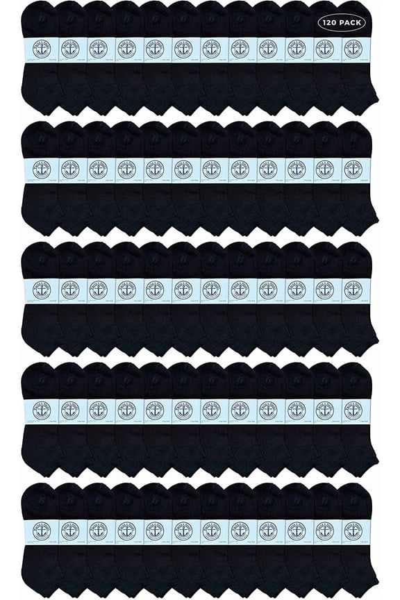 Mens Wholesale Bulk No Show Ankle Socks, Big And Tall Cotton Sport Athletic Sock Size 13-16