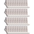 thumbnail image 1 of Yacht & Smith Mens & Womens Ankle Wholesale Bulk Pack Athletic Sports Socks (Womens 9-11 (Shoe size 5-10), 48 Pairs White), 1 of 4