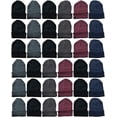 thumbnail image 1 of Yacht & Smith Mens Womens Warm Winter Hats in Assorted Colors, Mens Womens Unisex (24 Pairs Assorted), 1 of 7