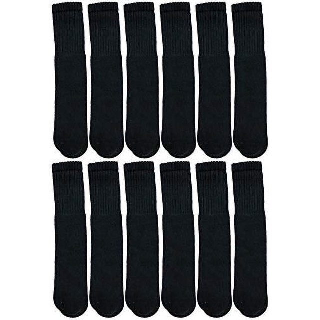 Yacht & Smith Mens & Womens Wholesale Bulk Cotton Tube Socks, Referee