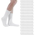 thumbnail image 1 of Yacht & Smith Mens & Womens Wholesale Bulk Sports Crew, Athletic Case Pack Socks, by SOCKS'NBULK (120 Pairs White, Womens 9-11 (Shoe size 5-10)), 1 of 7
