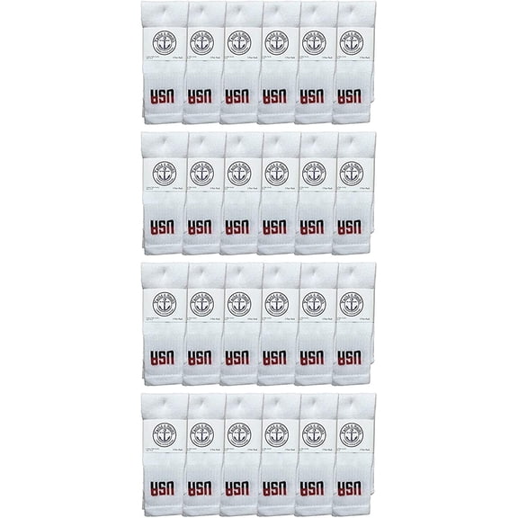 Yacht & Smith USA Pride Wholesale Cotton Socks For Men Woman Children, American Themed Socks (Kids (6-8) Tube, 24)