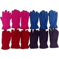 thumbnail image 1 of Yacht & Smith Value Pack of Unisex Warm Winter Fleece Gloves, Many Colors,, 1 of 7