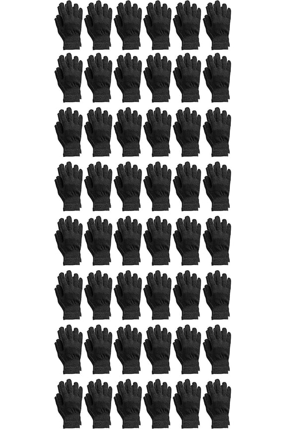 Wholesale Beanie and Glove Winter Bulk Kit, Kids Adults Bulk Sets, Homeless Donation Shelters