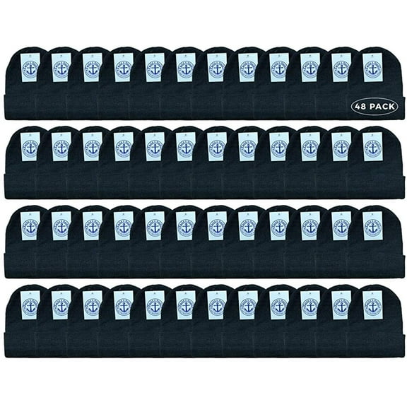 Yacht & Smith Wholesale Beanie and Glove Winter Bulk Kit, Kids Adults Bulk Sets, Homeless Donation Shelters