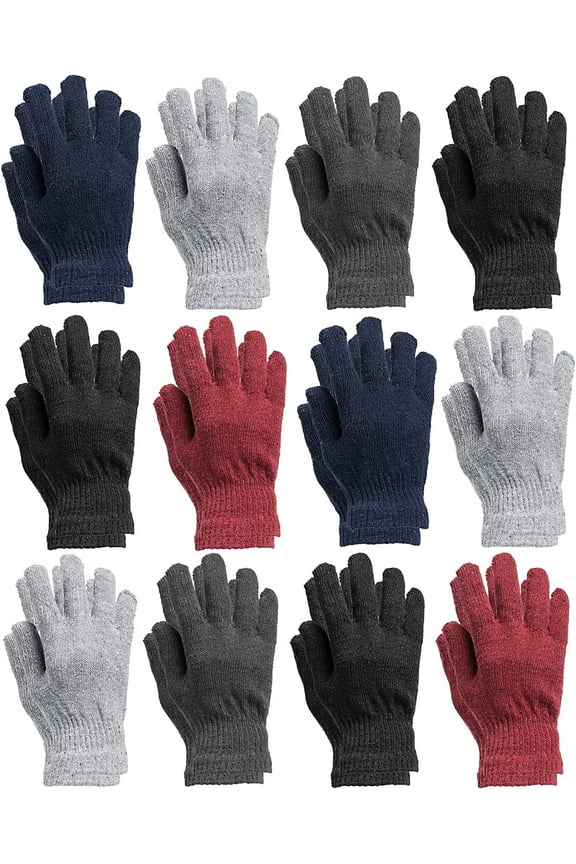 Wholesale Beanie and Glove Winter Bulk Kit, Kids Adults Bulk Sets, Homeless Donation Shelters