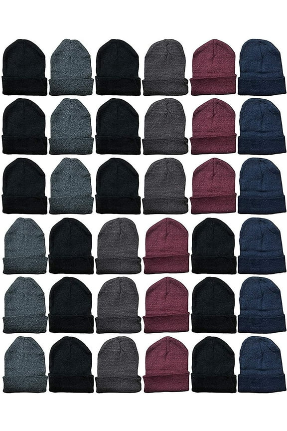 Wholesale Beanie and Glove Winter Bulk Kit, Kids Adults Bulk Sets, Homeless Donation Shelters