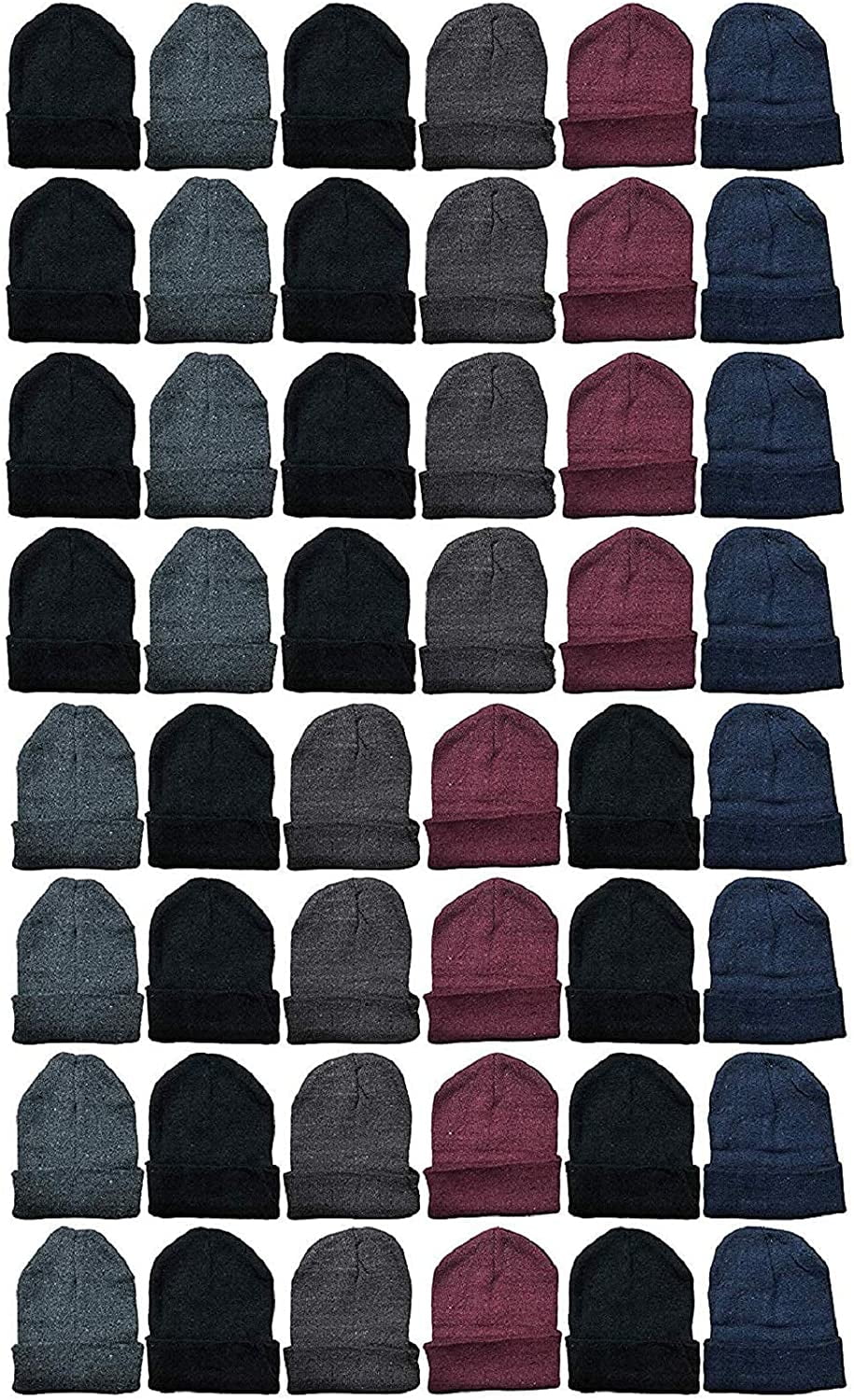 Yacht & Smith Wholesale Beanies, Warm Thermal Winter Hats In Bulk