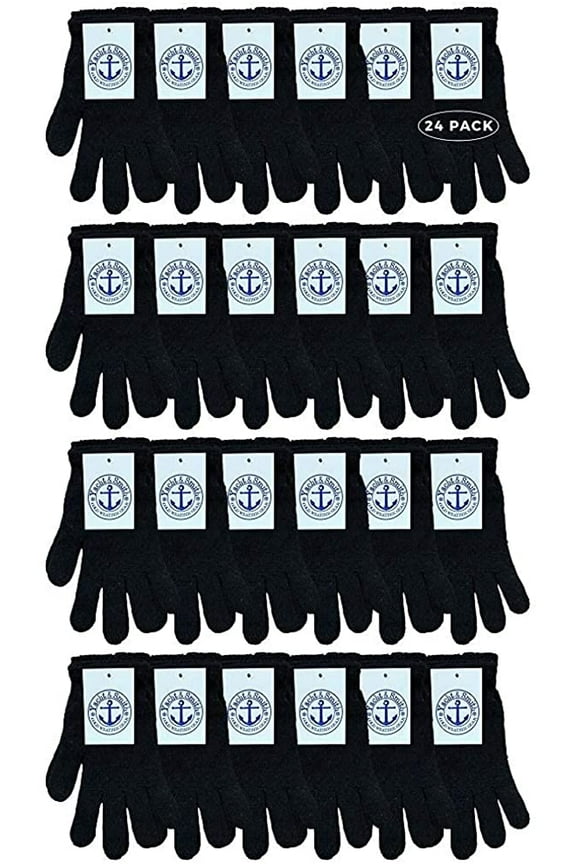 Wholesale Beanie and Glove Winter Bulk Kit, Kids Adults Bulk Sets, Homeless Donation Shelters