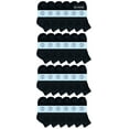 thumbnail image 1 of Yacht & Smith Wholesale Bulk Kids Mid Ankle Socks, Cotton Sport Athletic Ankle Socks - 6-8 - Black - 24 Packs, 1 of 6