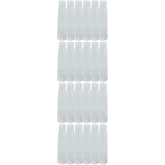 Yacht & Smith Wholesale Bulk Pack Kids & Children's Cotton Tube Socks, Boys Girls, Referee Style