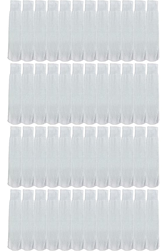 Wholesale Bulk Pack Kids & Children's Cotton Tube Socks, Boys Girls, Referee Style