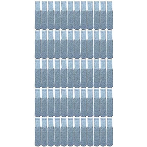 Yacht & Smith Wholesale Bulk Pack Kids & Children's Cotton Tube Socks, Boys Girls, Referee Style