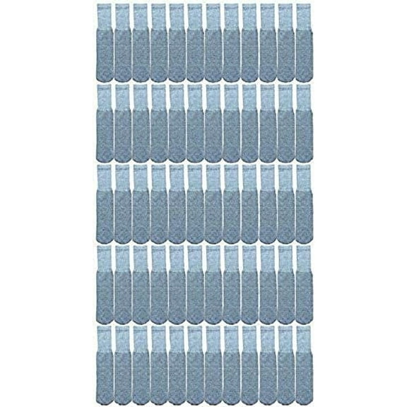 Yacht & Smith Wholesale Bulk Pack Kids Cotton Tube Socks, Boys Girls, Referee Style