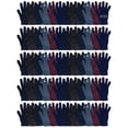 thumbnail image 1 of Yacht & Smith Wholesale Bulk Winter Magic Gloves Warm Brushed Interior, Stretchy Assorted Mens (240 Pairs), 1 of 8