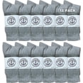 thumbnail image 1 of Yacht & Smith Wholesale Bulk Womens Crew Socks, Cotton Sport Athletic Socks - Size 9-11, 1 of 7