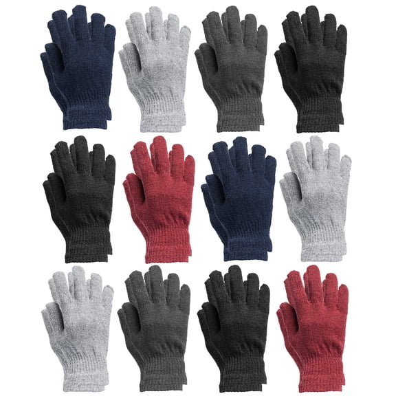 Yacht & Smith Winter Beanies & Gloves For Men & Women, Warm Thermal Cold Resistant Bulk Packs