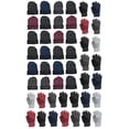 thumbnail image 1 of Yacht & Smith Winter Beanies Wholesale Bulk Cold Weather Adult Unisex Hat & Gloves, 1 of 7