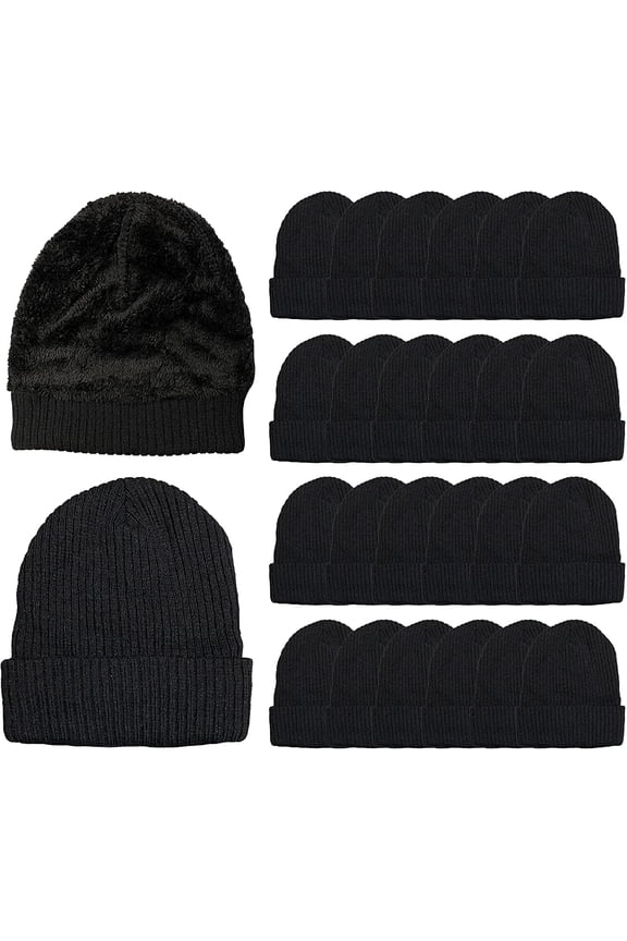 Winter Beanies Wholesale Bulk Cold Weather Adult Unisex Hat