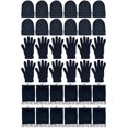thumbnail image 1 of Yacht & Smith Winter Beanies, Wholesale Bulk Cold Weather Thermal Warm Stretch Skull Cap, Mens Womens Unisex Hat (12 Pairs Black), 1 of 8